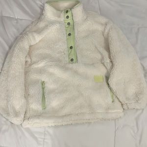 justice sherpa fur sweater (unworn)